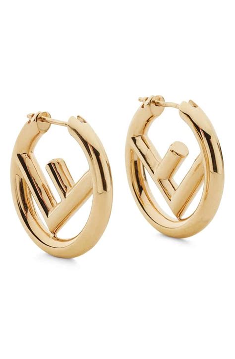 fendi earing|fendi earring for women.